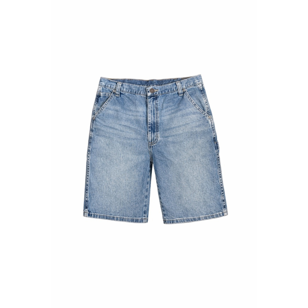Wrangler Men's Loose Fit Carpenter Utility Short Antique Stonewash Size 38